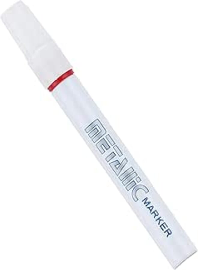 Metallic marker marco duco pen (red)